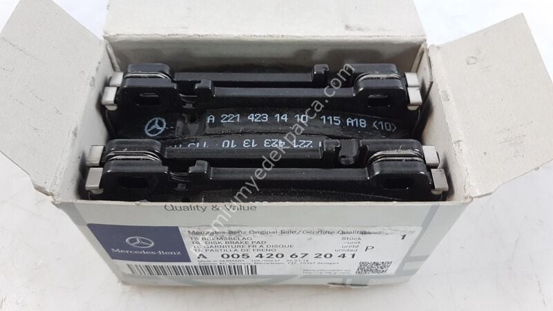 A005420672041 - fren balatası seti