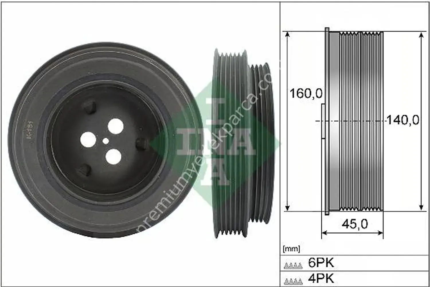 INA 544 0131 10 KRANK KASNAGI