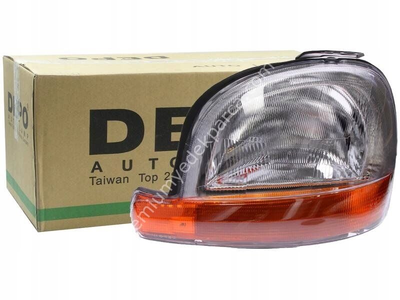 DEPO DPO 551-1127L-LD-EM Sol Ön Far Lambası Elektrıklı Kangoo I (1997-2002)