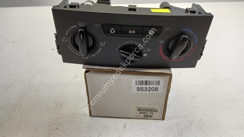 6451TL - kontrol ünitesi, ısıtma/havalandırma