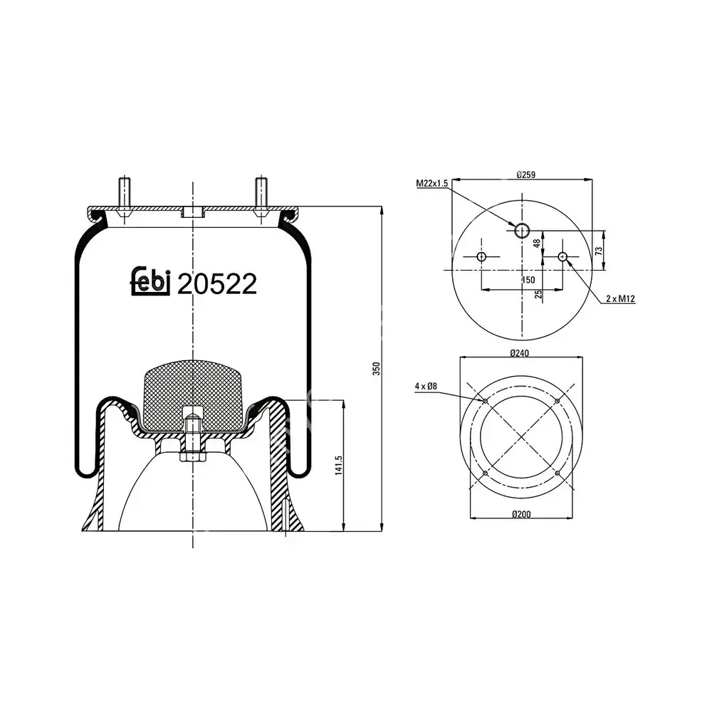 2052.X2 DEBRIYAJ SETI