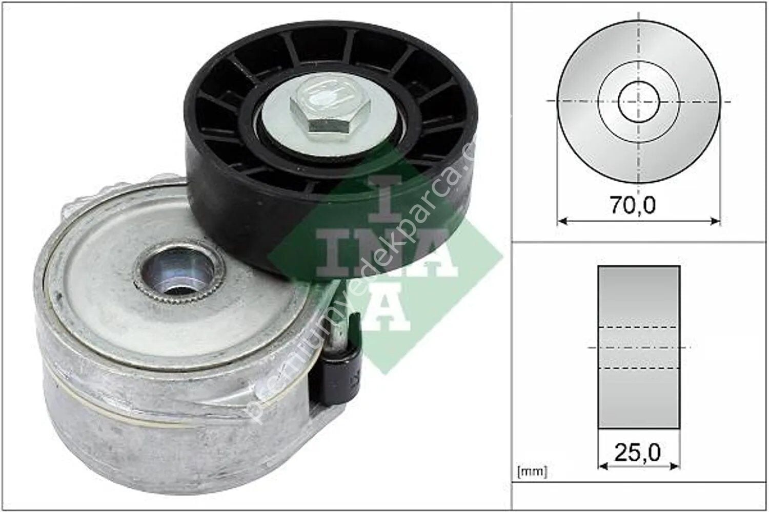 INA 534 0334 10 V Kayış Gergi Rulmanı