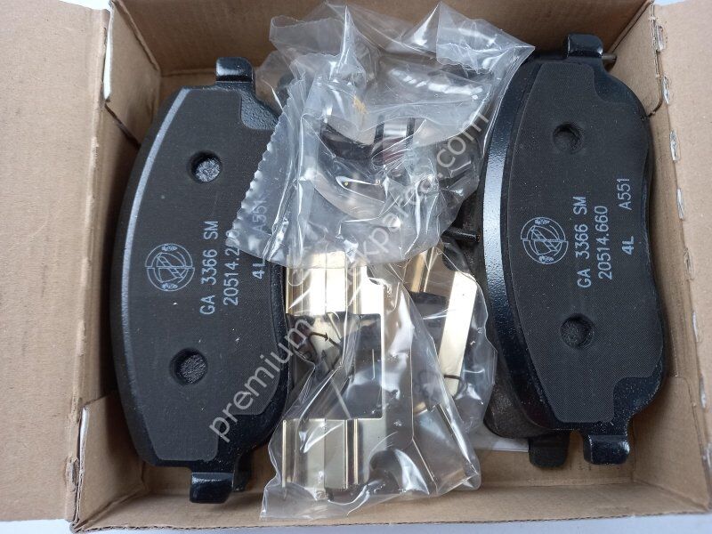 FIAT GROUP 1266413 Fren Balatası Seti