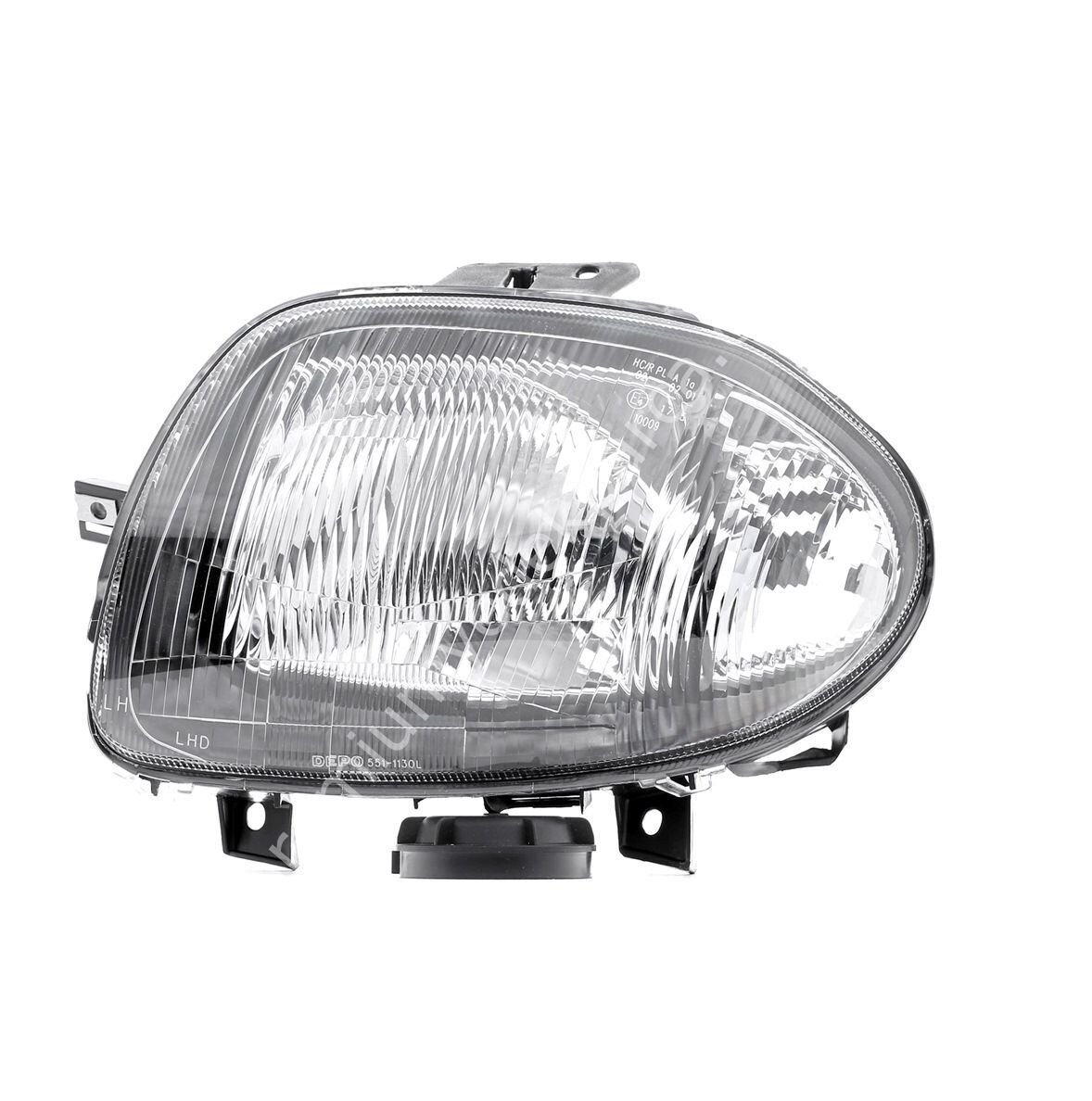 DEPO DPO-551-1130L-LD-EM Sol Ön Far Lambası Elektrıklı (tek Optik) Clıo Iı Hb (1998-2002)