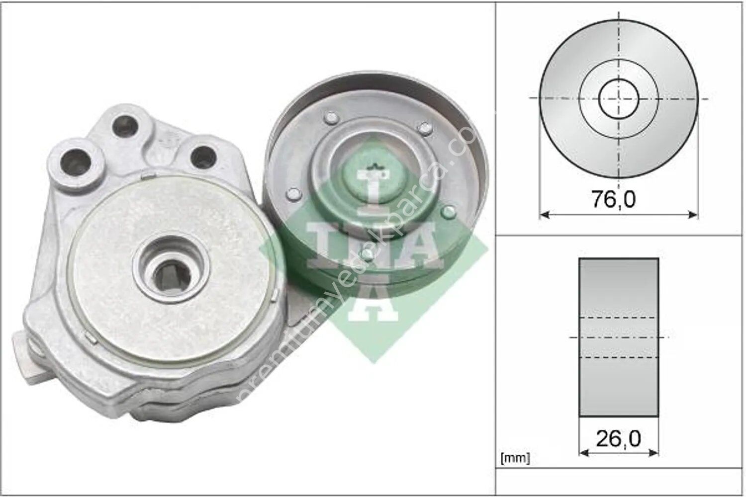 INA 534 0374 10 V Kayış Gergisi Komple