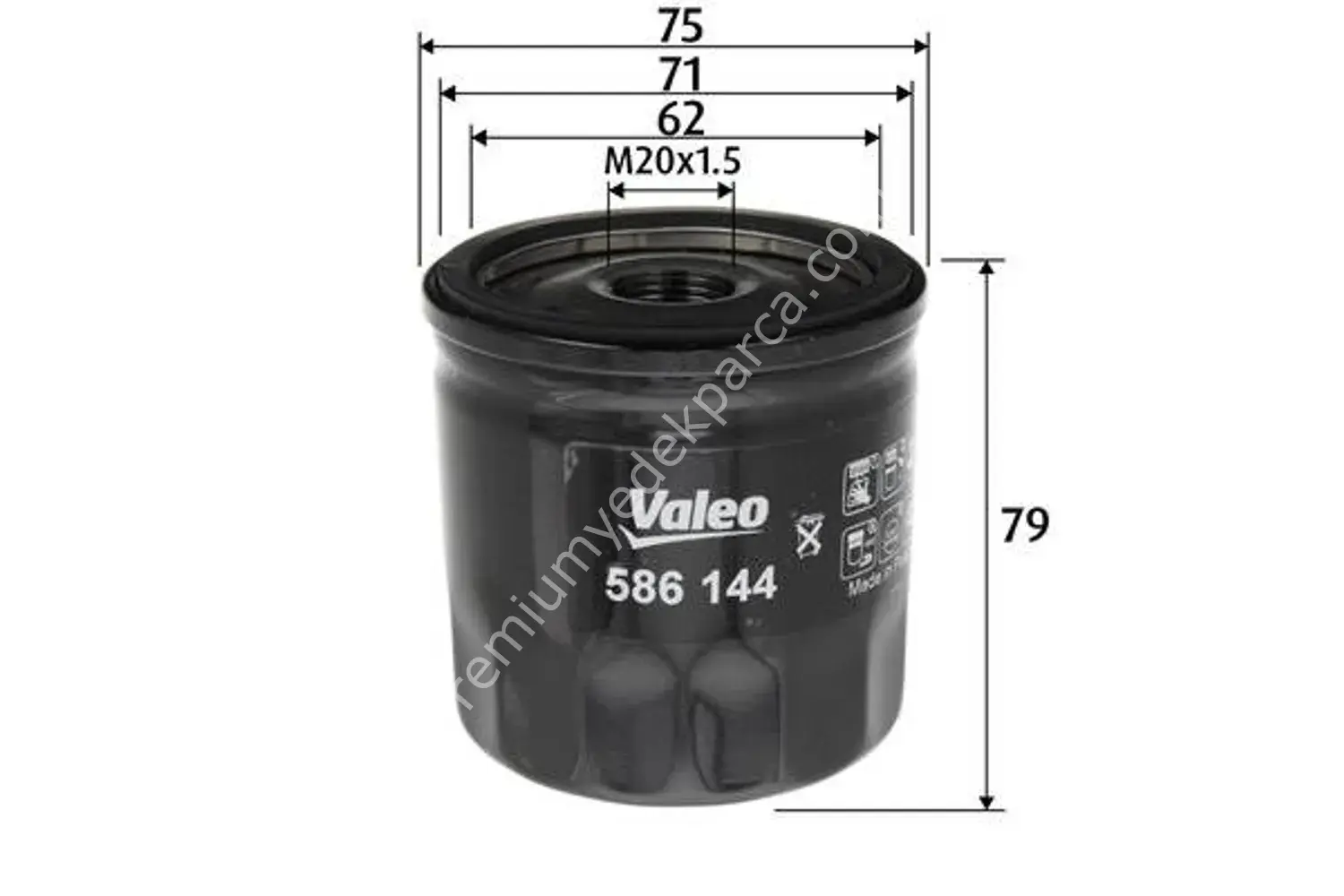 VAL 586144 YAG FILTRESI