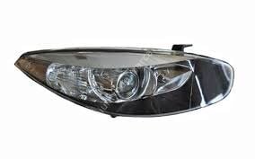 TYC REN10FL015 Sağ Ön Far Lambası Elektrikli Motor Siyah Fluence (2013-2016)