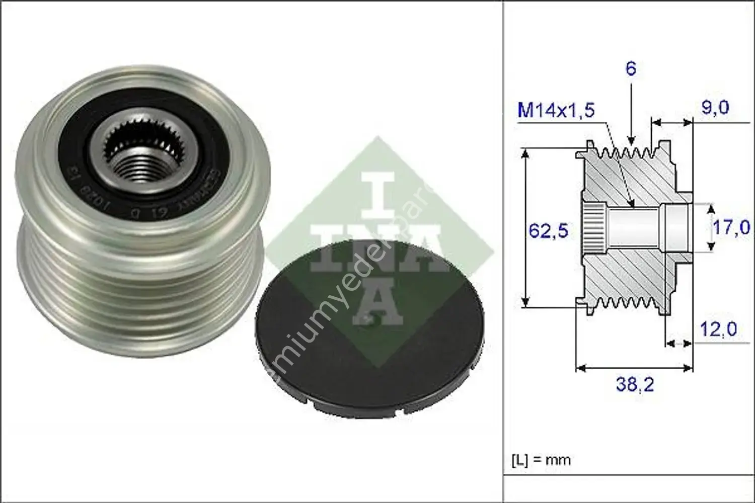 INA 535 0219 10 ALTERNATÖR KASNAGI