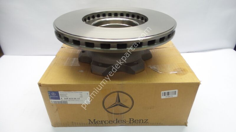 A6684230512 - fren diski (1 adet)