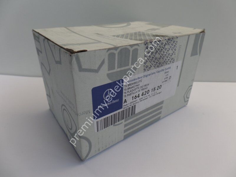 MERCEDES-BENZ 848754 Fren Balata Seti