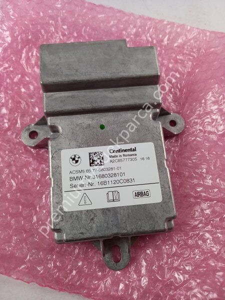 BMW 7556632 Kontrol Ünitesi, Hava Yastığı