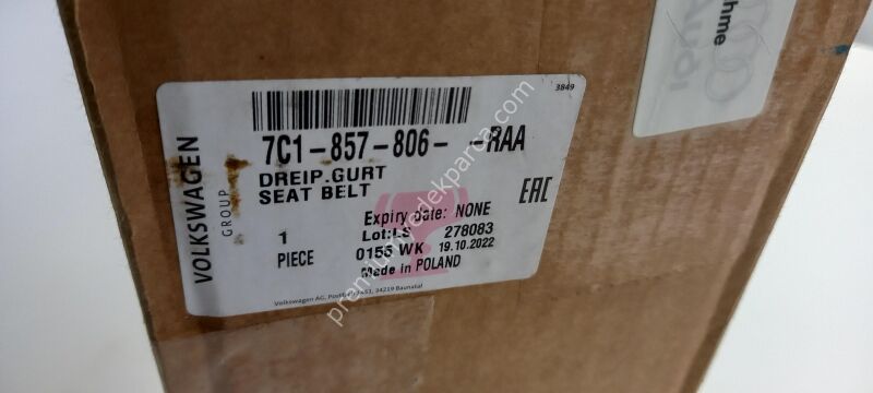 7C1857806RAA - emniyet kemeri