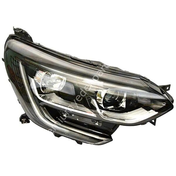 AYFAR AYF-202334 Sağ Far Lambası Manuel Sıyah Çerçevelı Megane Iv (2016-2020) Touch Model (led+ballast Montajlı)