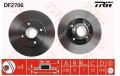 TRW DF2706 Fren Dıskı Arka (takım) 238mm R19 1.4 1.7 1.8 Megane 1.4 1.6 2.0 Clıo Iı 2.0 16v