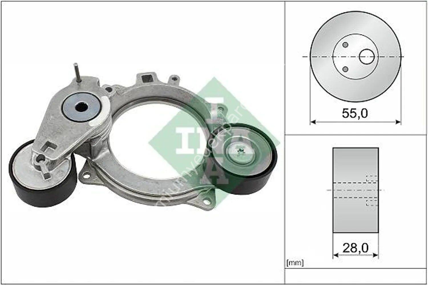 INA 534 0936 10 V Kayış Gergisi Komple
