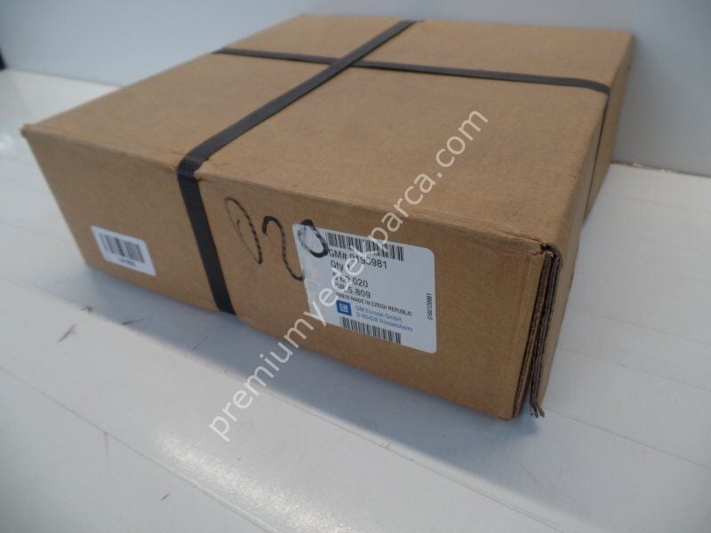 OPEL 130947 Fren Disk Seti (2 adet)