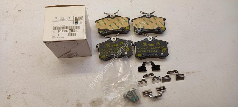 PEUGEOT/CITROEN 528143 Fren Balata Seti