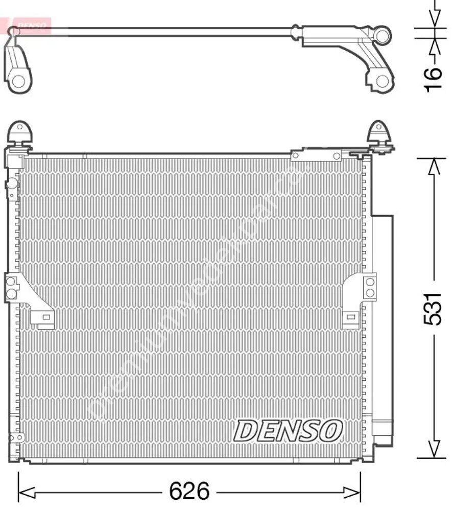 DENSO DCN50038 Klıma Radyatörü