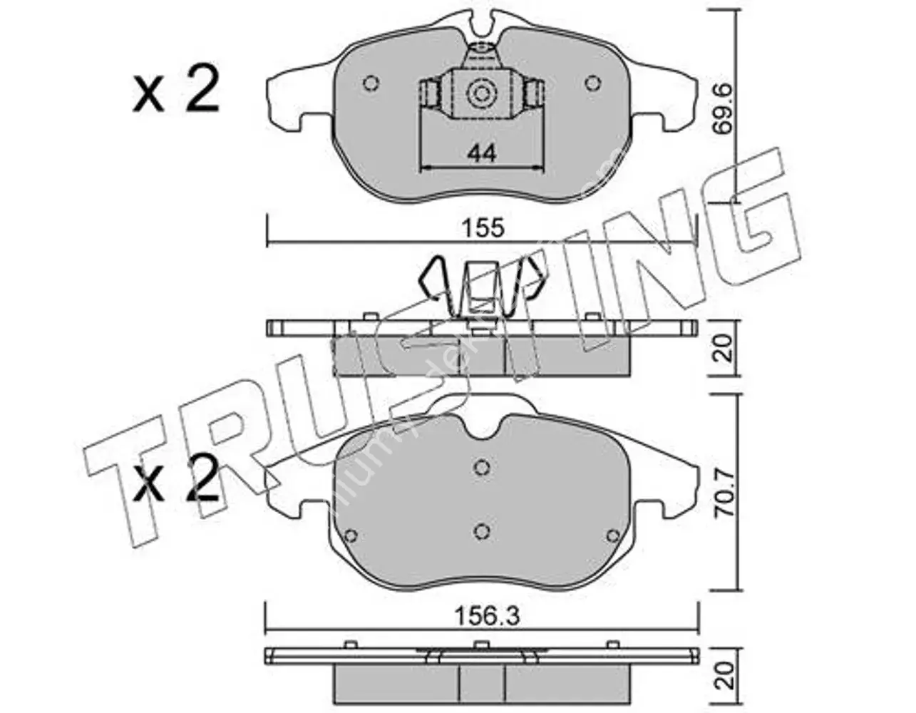 PAY RCA5560 TAKIM CONTA ÜST