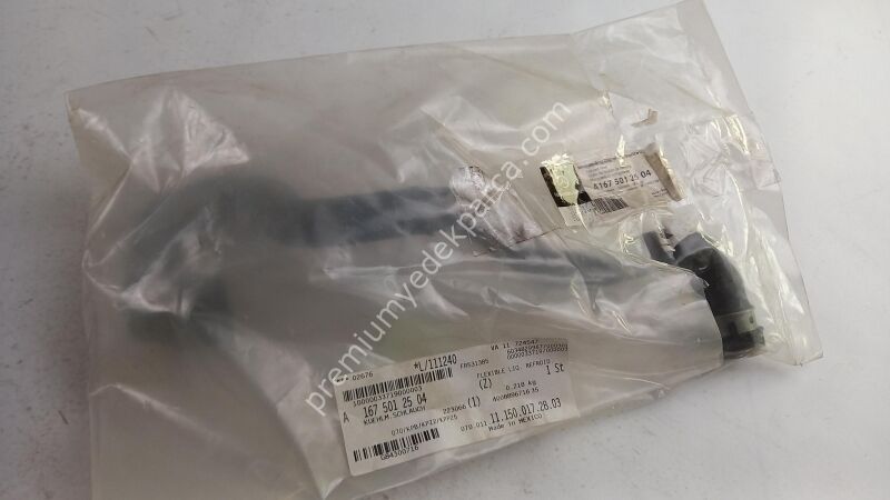 A1675012504 - radyatör hortumu