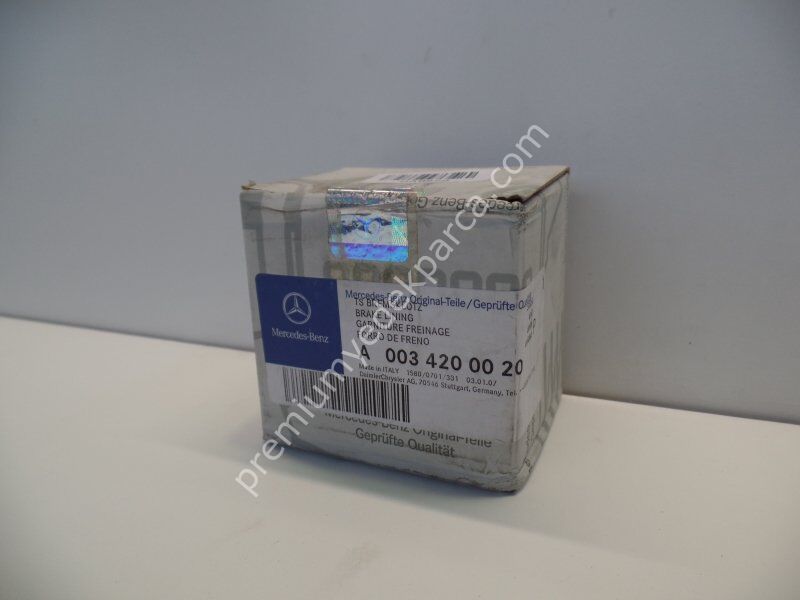 MERCEDES-BENZ 741317 Fren Balata Seti