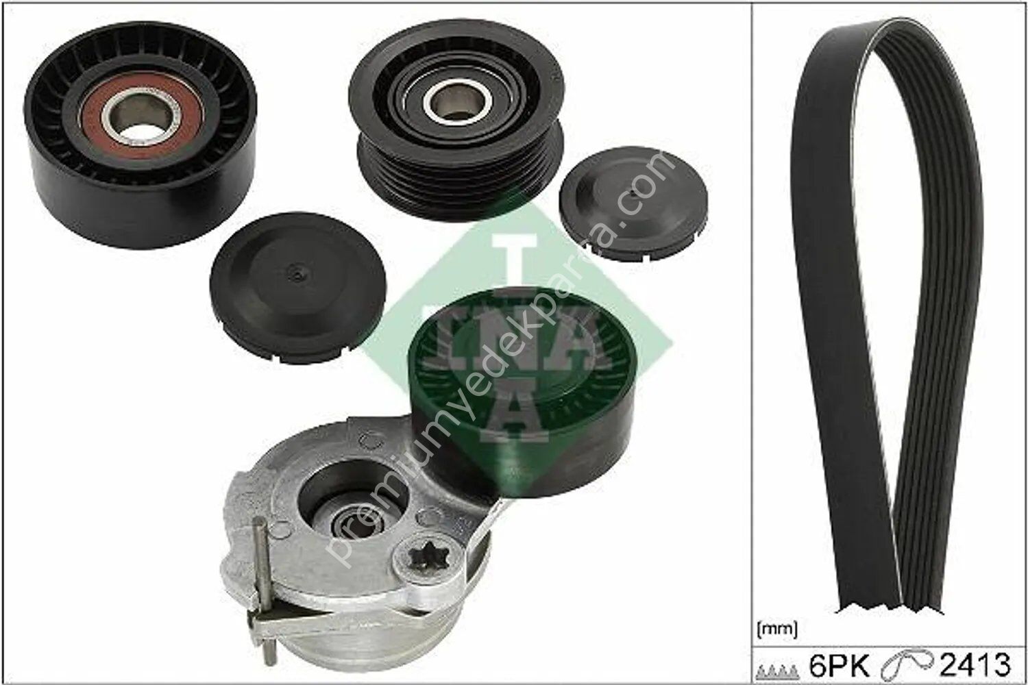 INA 529 0484 10 V Kayış Seti