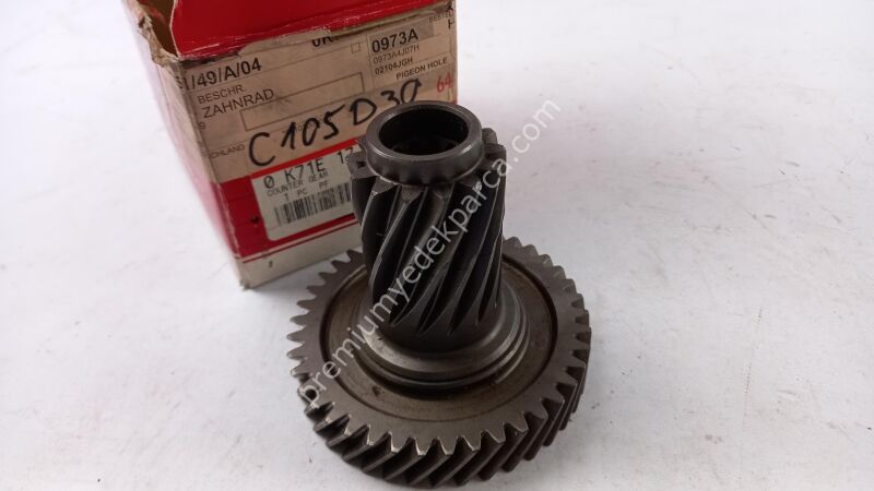 0K71E17500B - karşı mil, manuel şanzıman