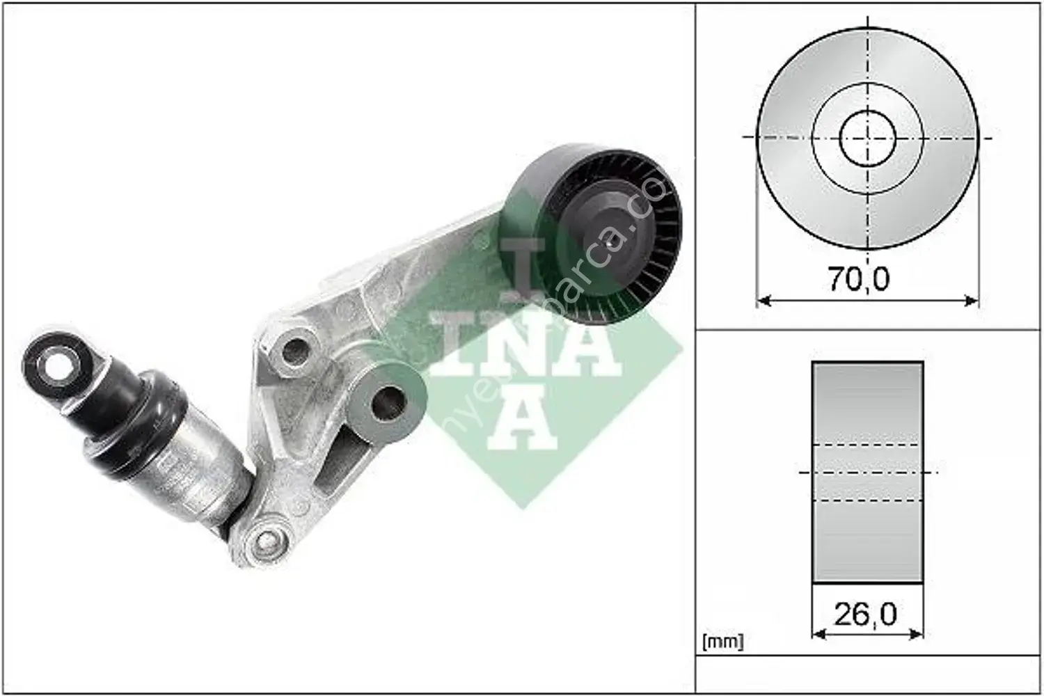 INA 534 0016 10 V KAYIS GERGISI