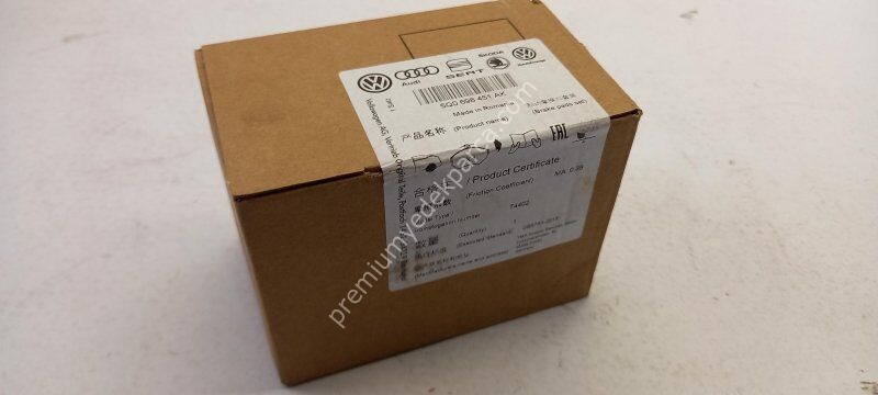 VAG 19653919 Fren Balatası Seti