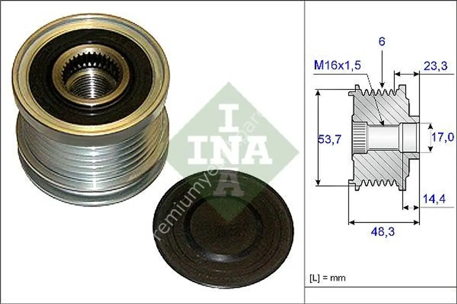 GK 701403 TERMOSTAT GÖVDESI