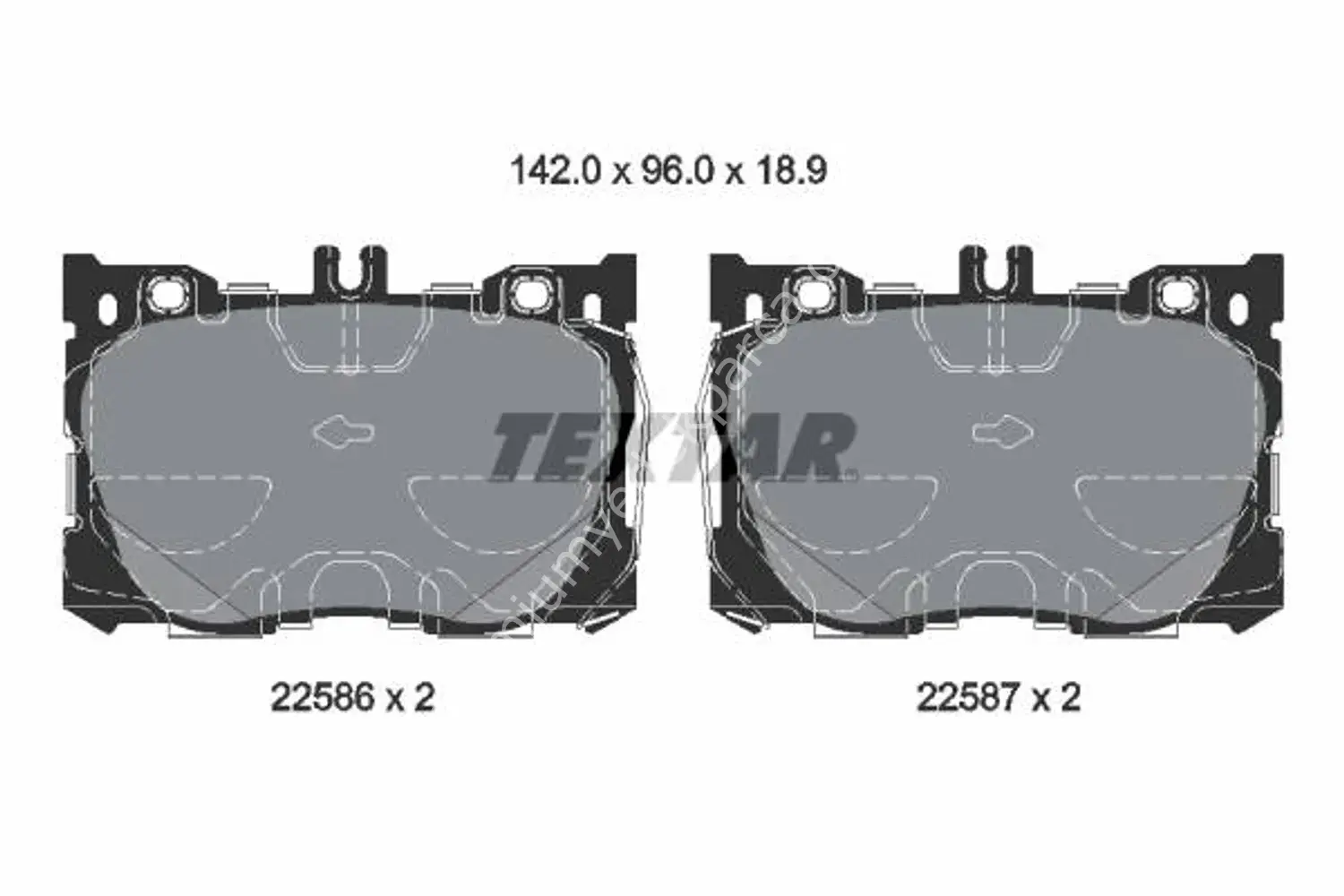 TX 2258601 FREN BALATASI ÖN