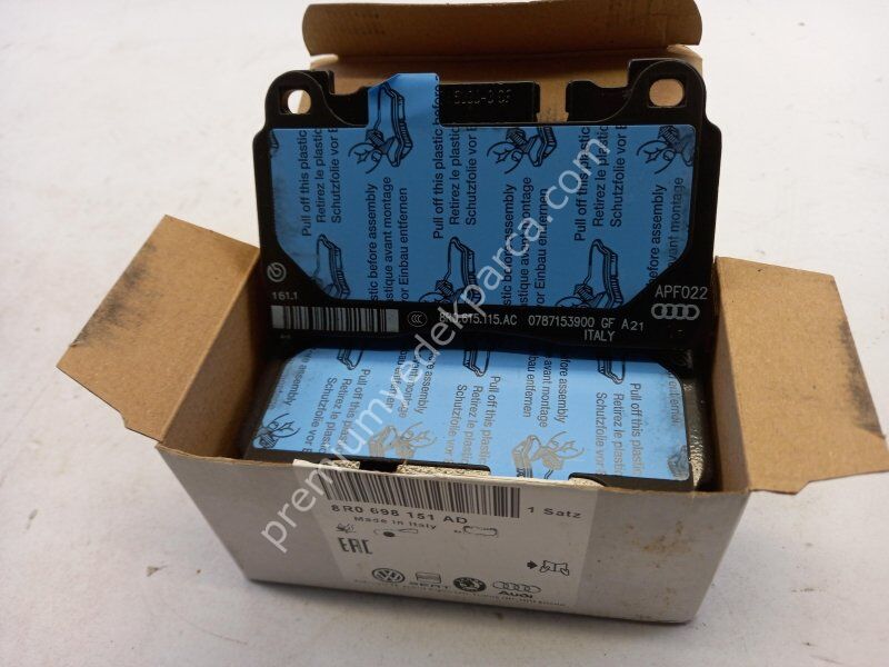 VAG 19660794 Fren Balatası Seti