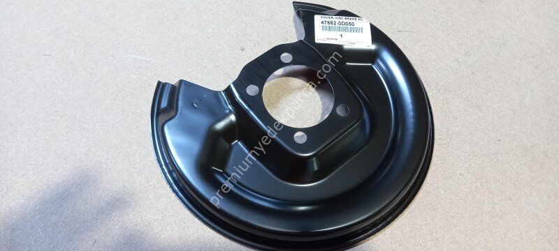 TOYOTA 5863431 Sıçrama Paneli, Fren Diski