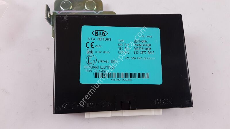 9540007600 - kontrol ünitesi