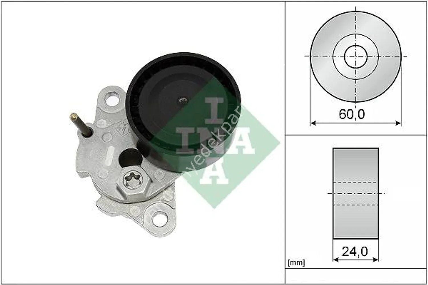 INA 534 0546 10 V Kayış Gergisi Komple