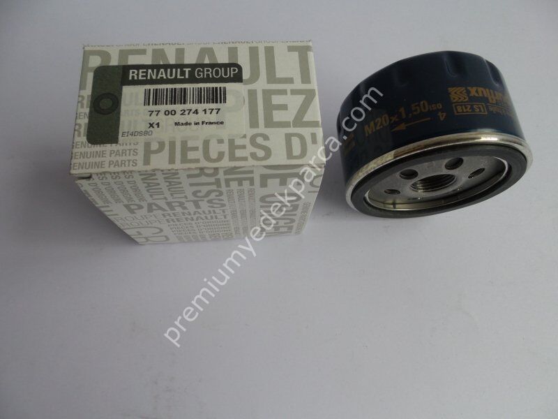 RENAULT 640624 Yağ Filtresi