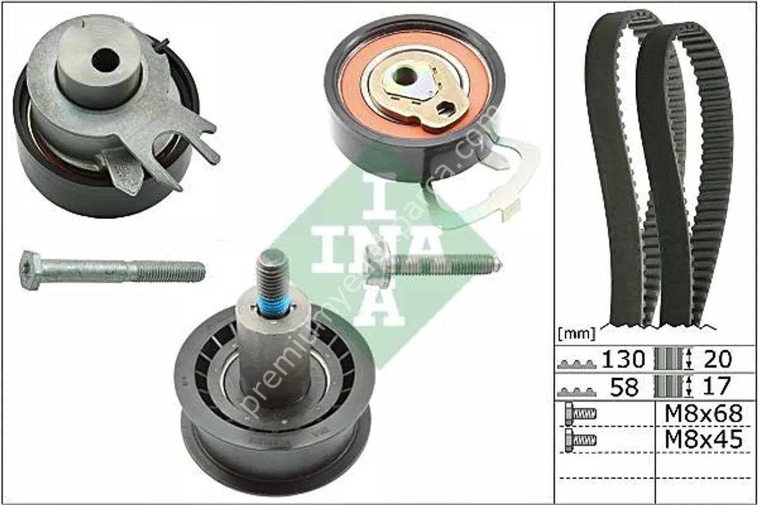 INA 530 0538 10 TRIGER SETI