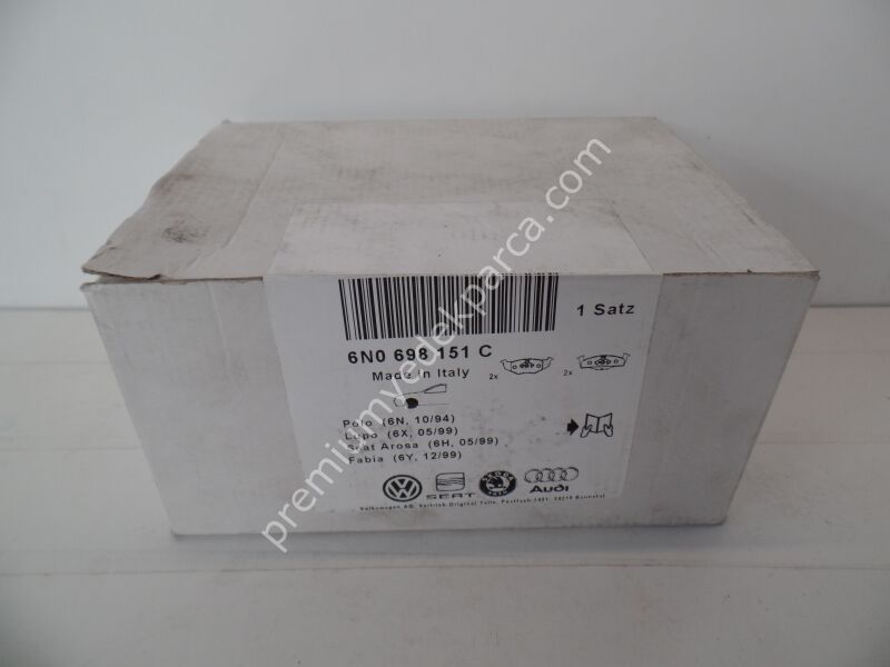 6N0698151C - fren balata seti