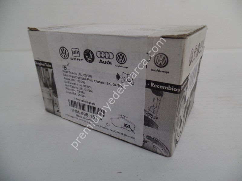 VAG 283862 Fren Balata Seti