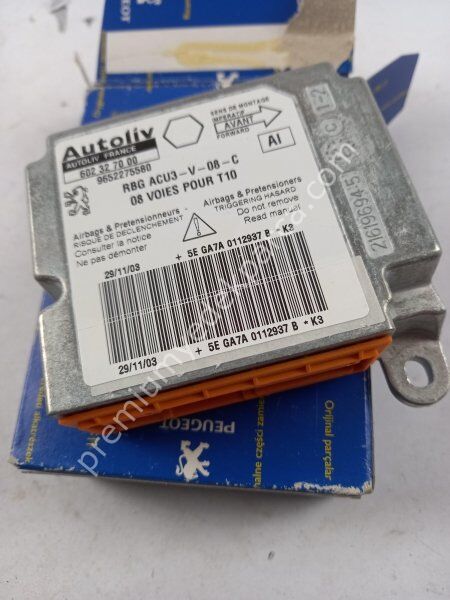 PEUGEOT/CITROEN 6261092 Kontrol Ünitesi, Hava Yastığı