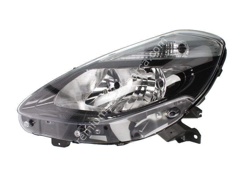 DEPO 551-1179L-LDEM2 Sol Far Lambası Sıyah Clıo Iıı (2009-2012)