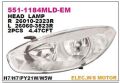 DEPO 551-1184LMLD-EM Sol Far Lambası Motoru Uzerınde Fluence 2013 ->