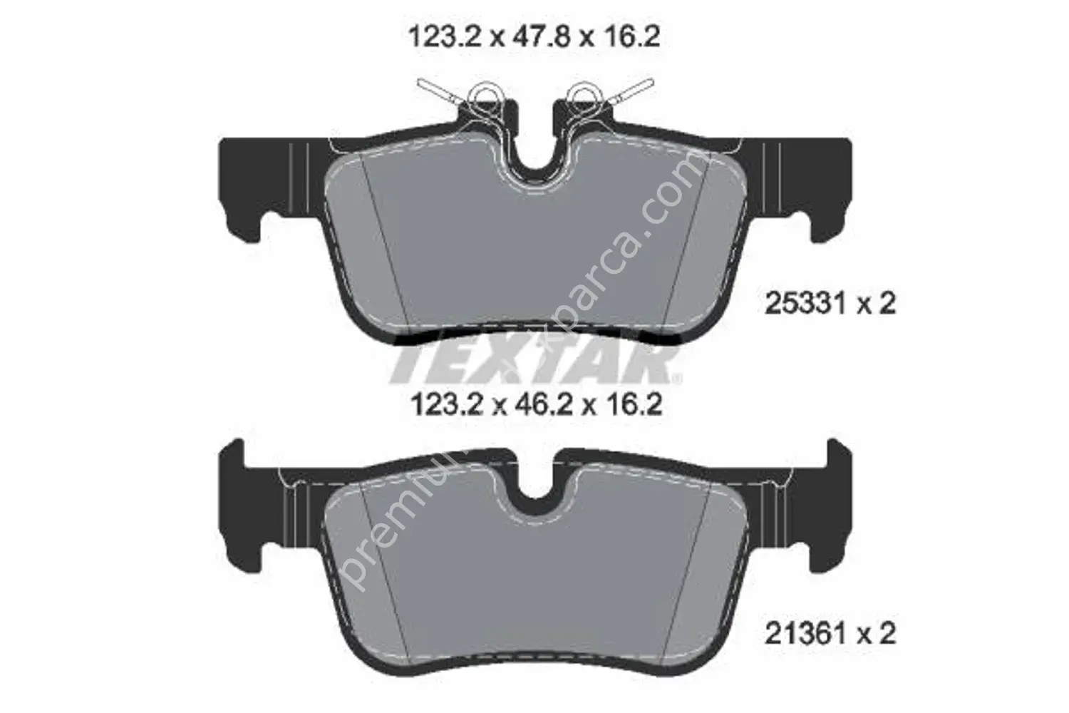 TX 2533101 FREN BALATASI ARKA