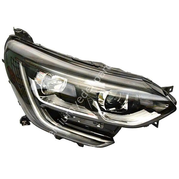 AYFAR 202334 Sağ Far Lambası Manuel Sıyah Çerçevelı Megane Iv (2016-2020) Touch Model (led+ballast Montajlı)