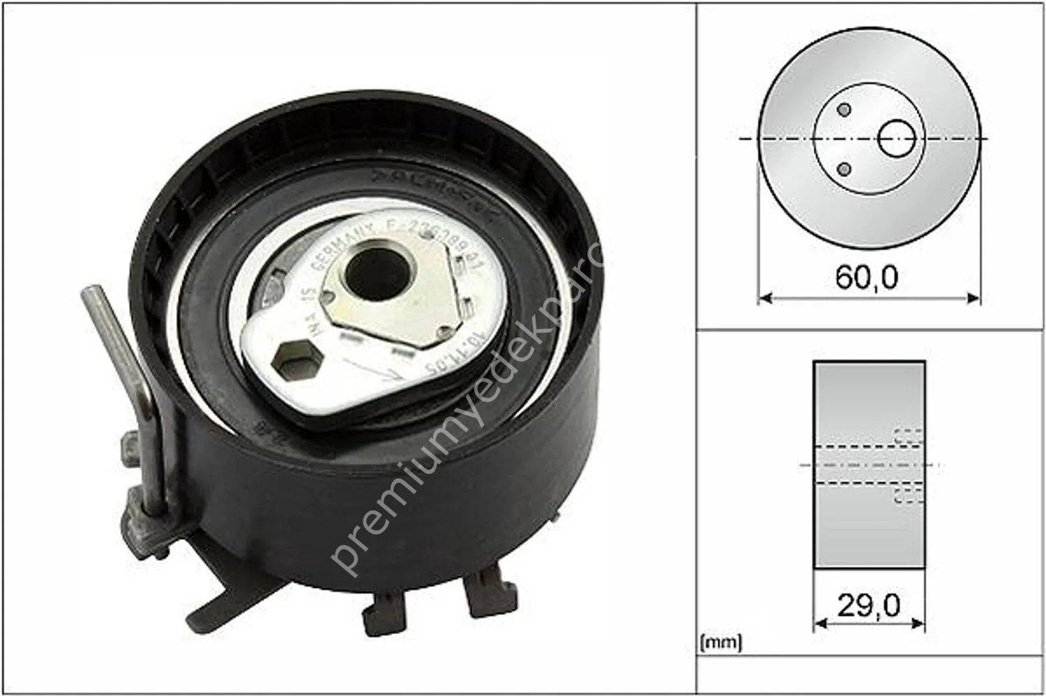 INA 531 0404 10 Triger Gergi Rulmanı