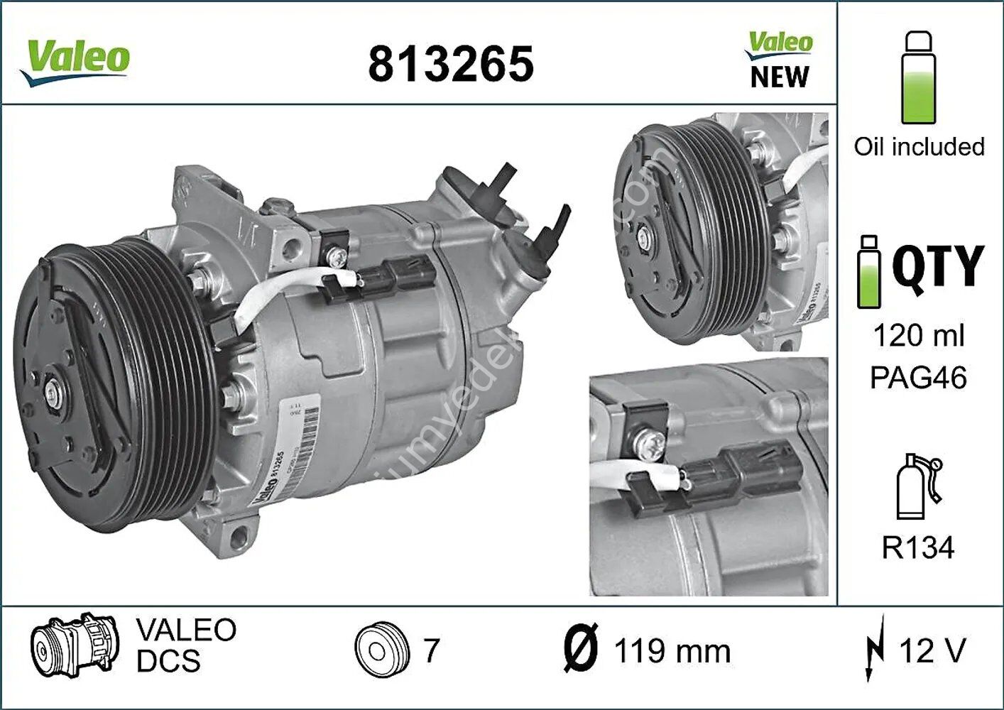 VALEO 813265 Klıma Kompresörü