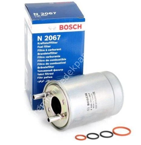 BOSCH F026402067 Mazot Filtresi Fluence Megane Iıı S.tourer Scenıc Iıı 1.5 K9k Suzukı Grand Vıtara 1.9 Ddıs