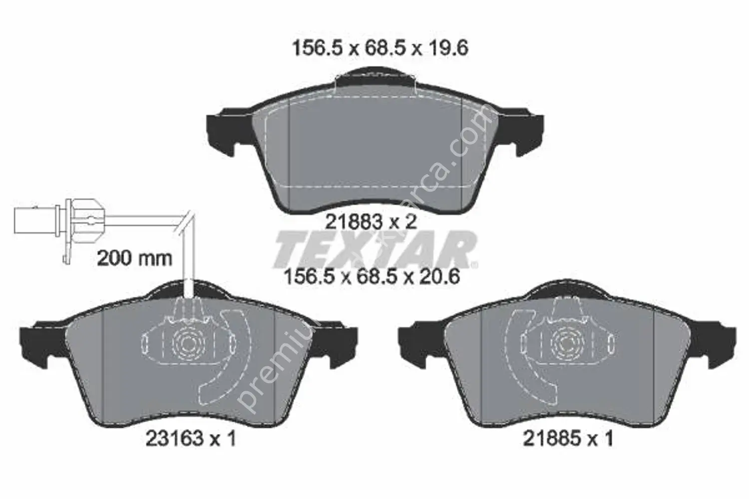 TX 2188501 FREN BALATASI ÖN