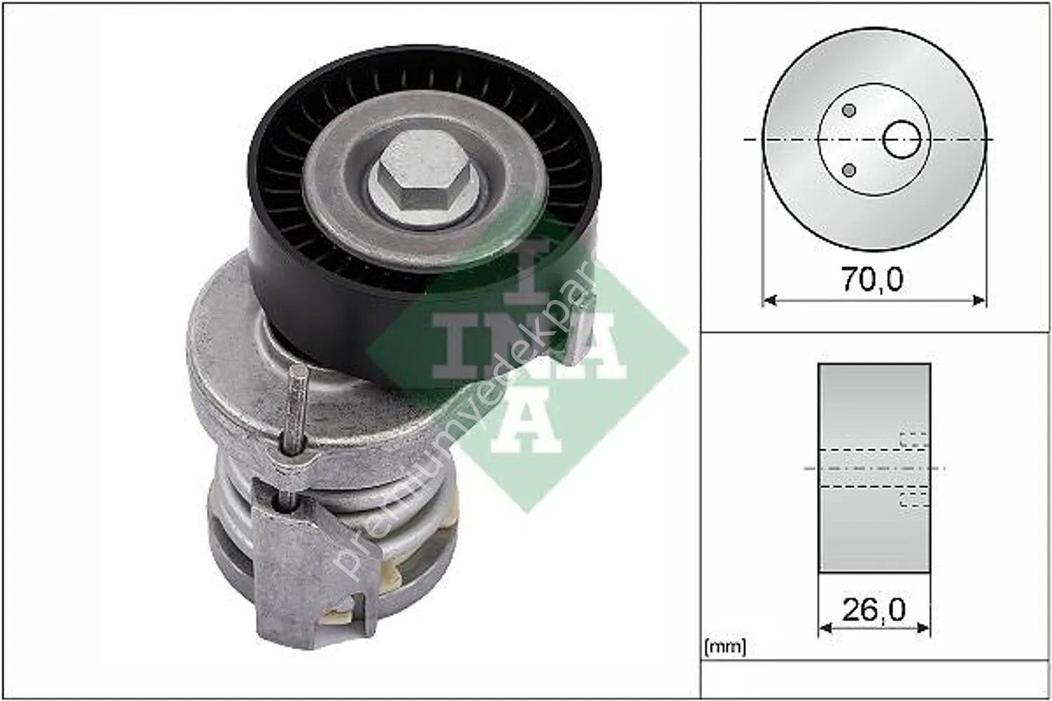 INA 534 0123 20 V Kayış Gergisi Komple