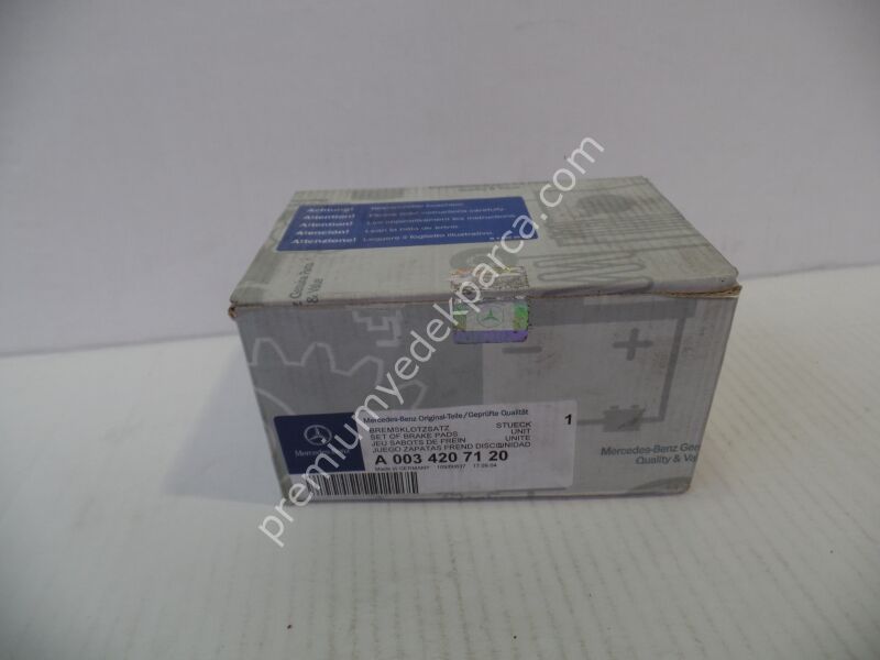 A0034207120 - fren balata seti